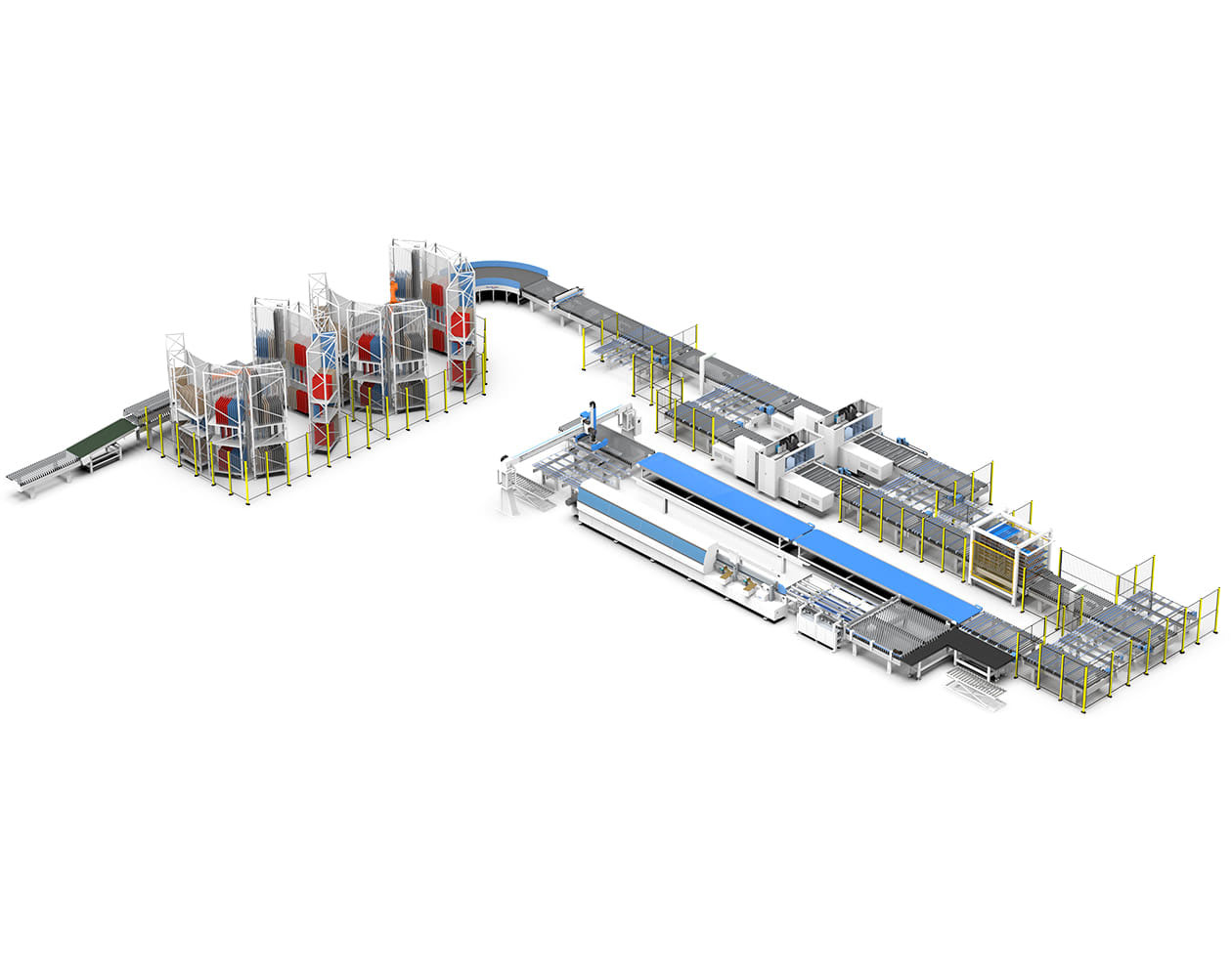 Ligne d'automatisation industrielle Masterwood